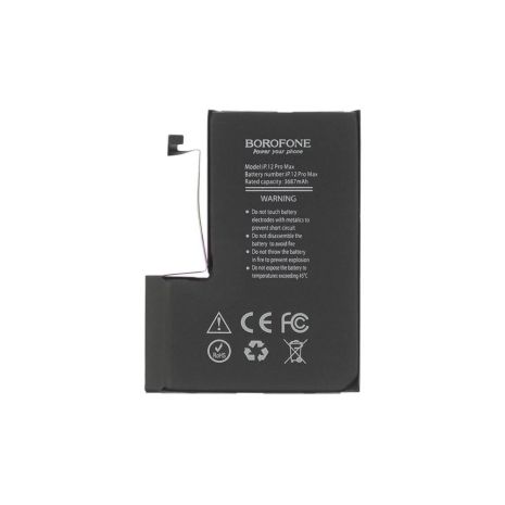 Аккумулятор Borofone для Apple iPhone 12 Pro Max Original IC Аккумулятор Borofone для Apple iPhone 12 Pro Max Original IC