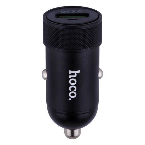 ЗУ для авто Hoco Z32 Speed Up QC3.0 18W 3A Чёрный ЗУ для авто Hoco Z32 Speed Up QC3.0 18W 3A Чёрный