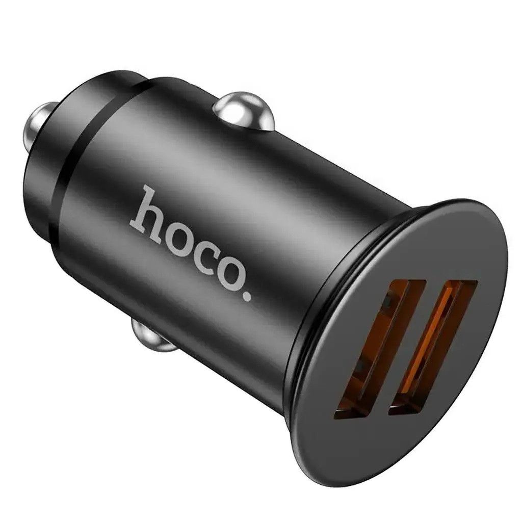 Автозарядка Hoco NZ1 36W QC3.0 черная Автозарядка Hoco NZ1 36W QC3.0 черная