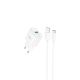 Зарядное устройство сетевое Hoco C140A 1USB QC 18W плюс кабель USB to Type-C белое Зарядное устройство сетевое Hoco C140A 1USB QC 18W плюс кабель USB to Type-C белое