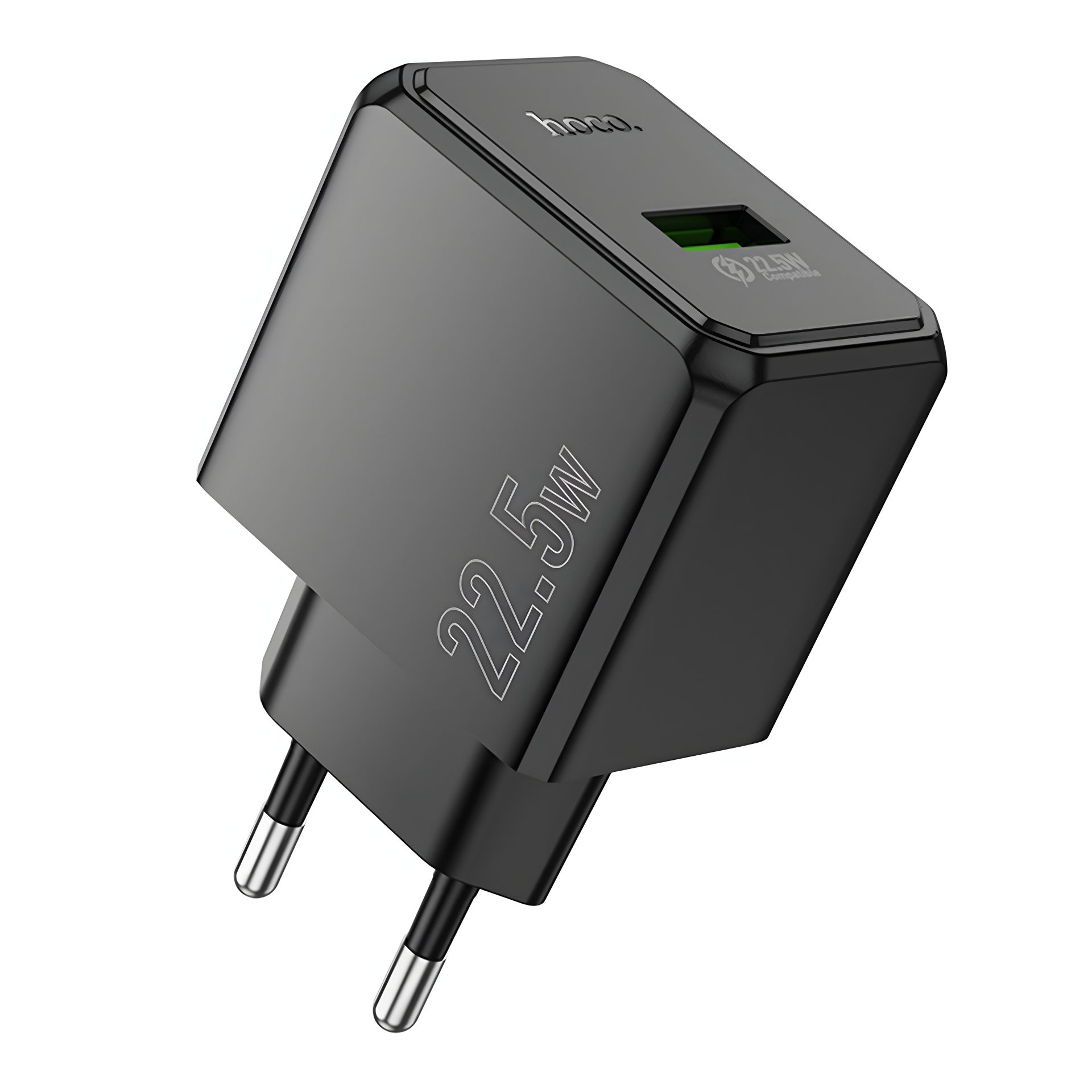 Hoco Зарядное Устройство Сетевое CS17A 1USB Multi-Protocol 22.5W Черный Hoco Зарядное Устройство Сетевое CS17A 1USB Multi-Protocol 22.5W Черный