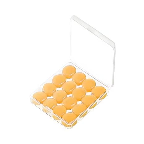 Силиконовые беруши BSCY16C, мягкие принимающие форму, комплект 16 шт в кейсе, Yellow Силиконовые беруши BSCY16C, мягкие принимающие форму, комплект 16 шт в кейсе, Yellow