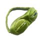 Креативна маска для сну 3D SAD FROG Green Креативна маска для сну 3D SAD FROG Green
