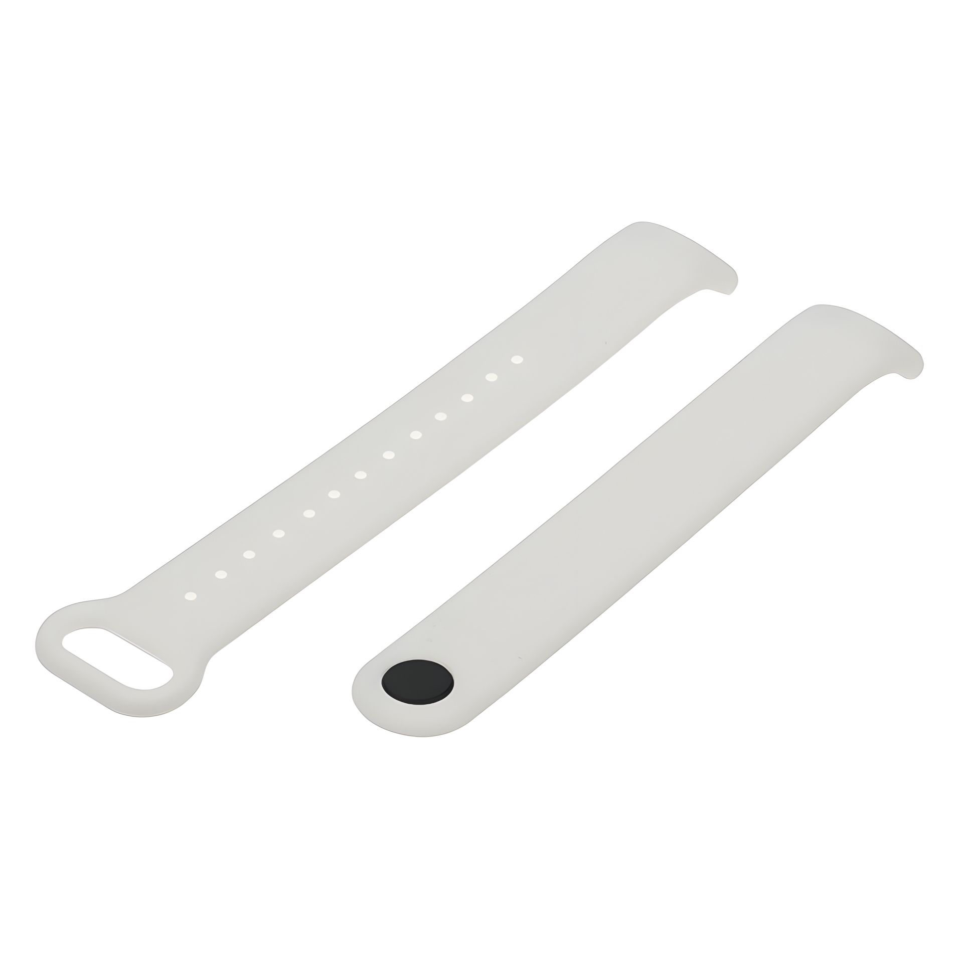 Белый силиконовый ремешок для Xiaomi Mi Band 8 № 02 Белый силиконовый ремешок для Xiaomi Mi Band 8 № 02