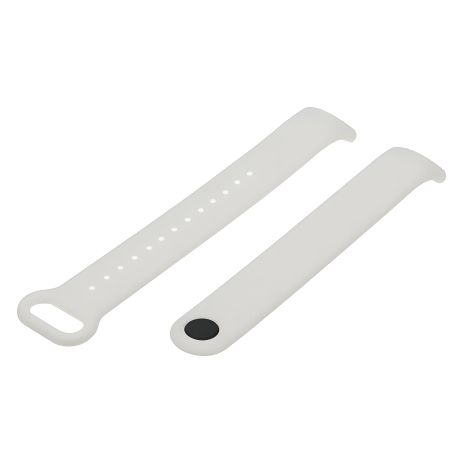 Белый силиконовый ремешок для Xiaomi Mi Band 8 № 02 Белый силиконовый ремешок для Xiaomi Mi Band 8 № 02