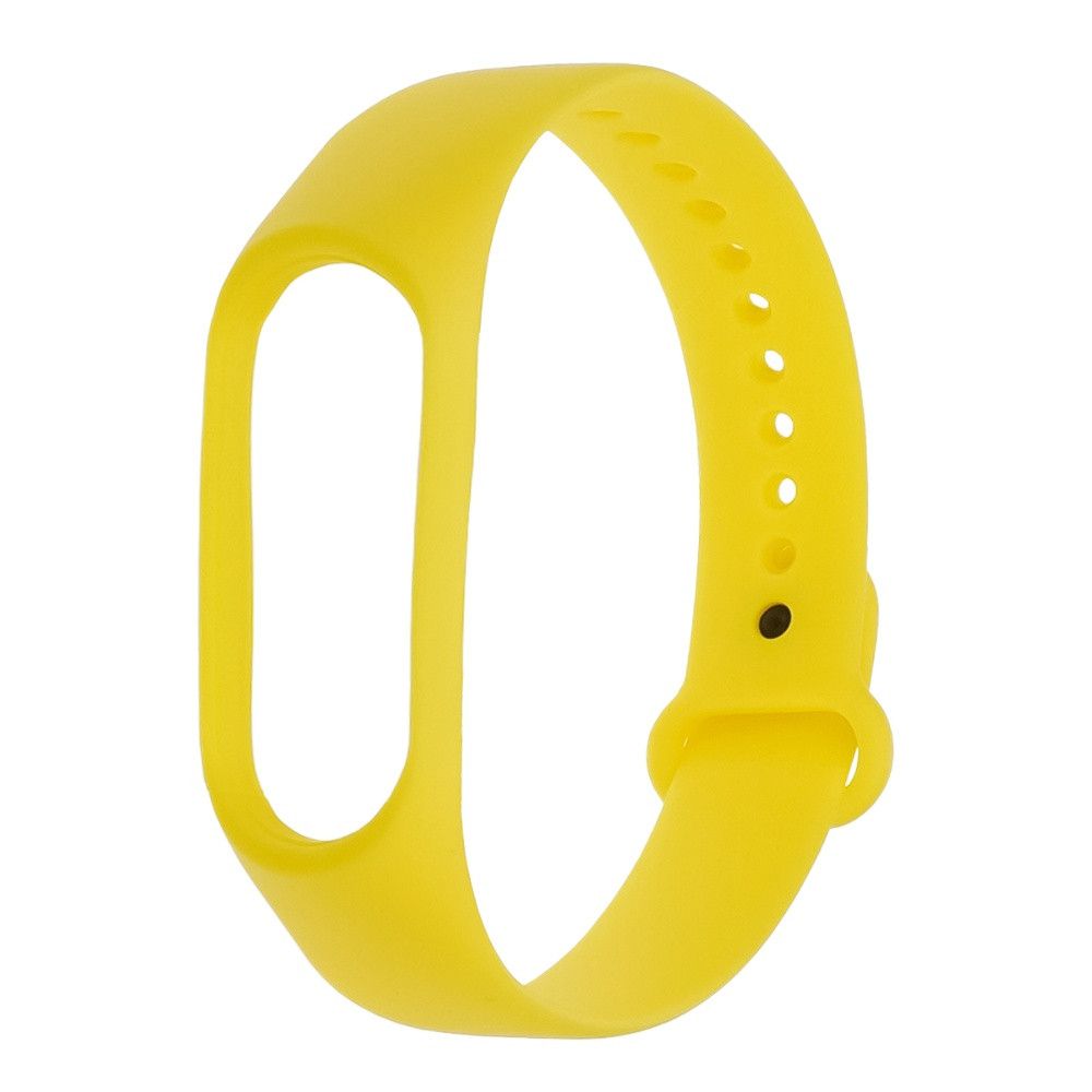 Ярко-желтый силиконовый ремешок для Xiaomi Mi Band 3/4 № 31 Ярко-желтый силиконовый ремешок для Xiaomi Mi Band 3/4 № 31