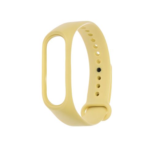Силиконовый ремешок для Xiaomi Mi Band 3/4 № 26 жёлто-зелёный Силиконовый ремешок для Xiaomi Mi Band 3/4 № 26 жёлто-зелёный