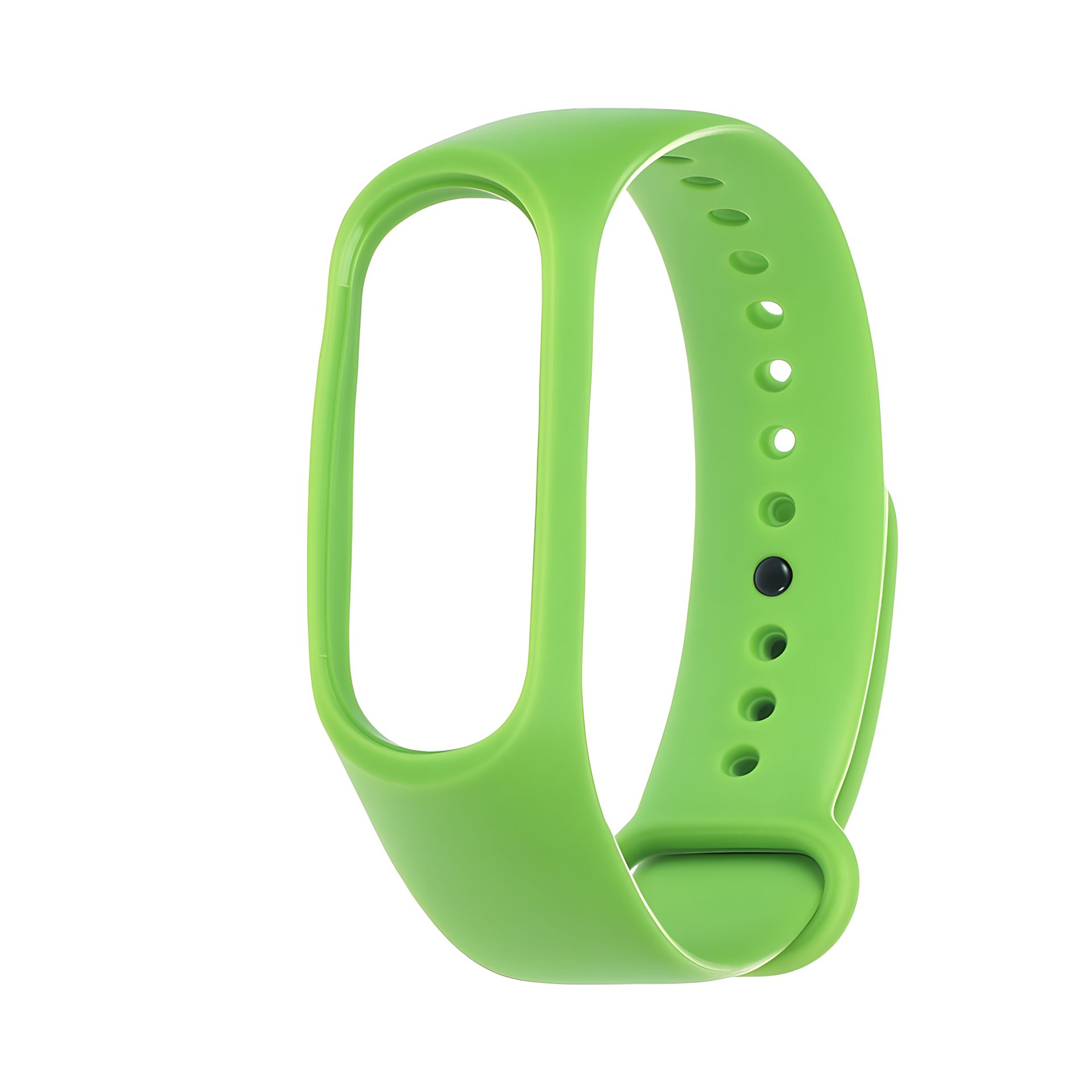 Силиконовый ремешок для Xiaomi Mi Band 3/4, № 22 салатовый Силиконовый ремешок для Xiaomi Mi Band 3/4, № 22 салатовый