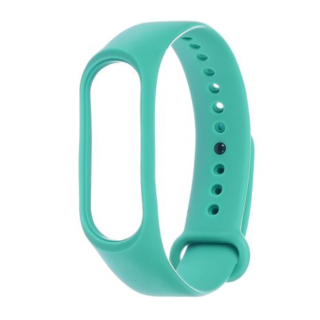Бирюзовый силиконовый ремешок для Xiaomi Mi Band 3/4 (№ 11) Бирюзовый силиконовый ремешок для Xiaomi Mi Band 3/4 (№ 11)