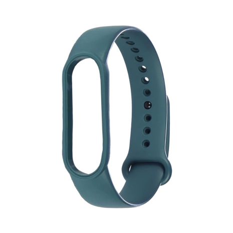 Темно-бирюзовый силиконовый ремешок для Xiaomi Mi Band 5/6 Темно-бирюзовый силиконовый ремешок для Xiaomi Mi Band 5/6