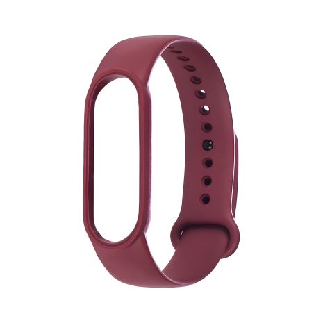 Силиконовый ремешок для Xiaomi Mi Band 5/6 в бронзово-фиолетовом цвете № 06 Силиконовый ремешок для Xiaomi Mi Band 5/6 в бронзово-фиолетовом цвете № 06