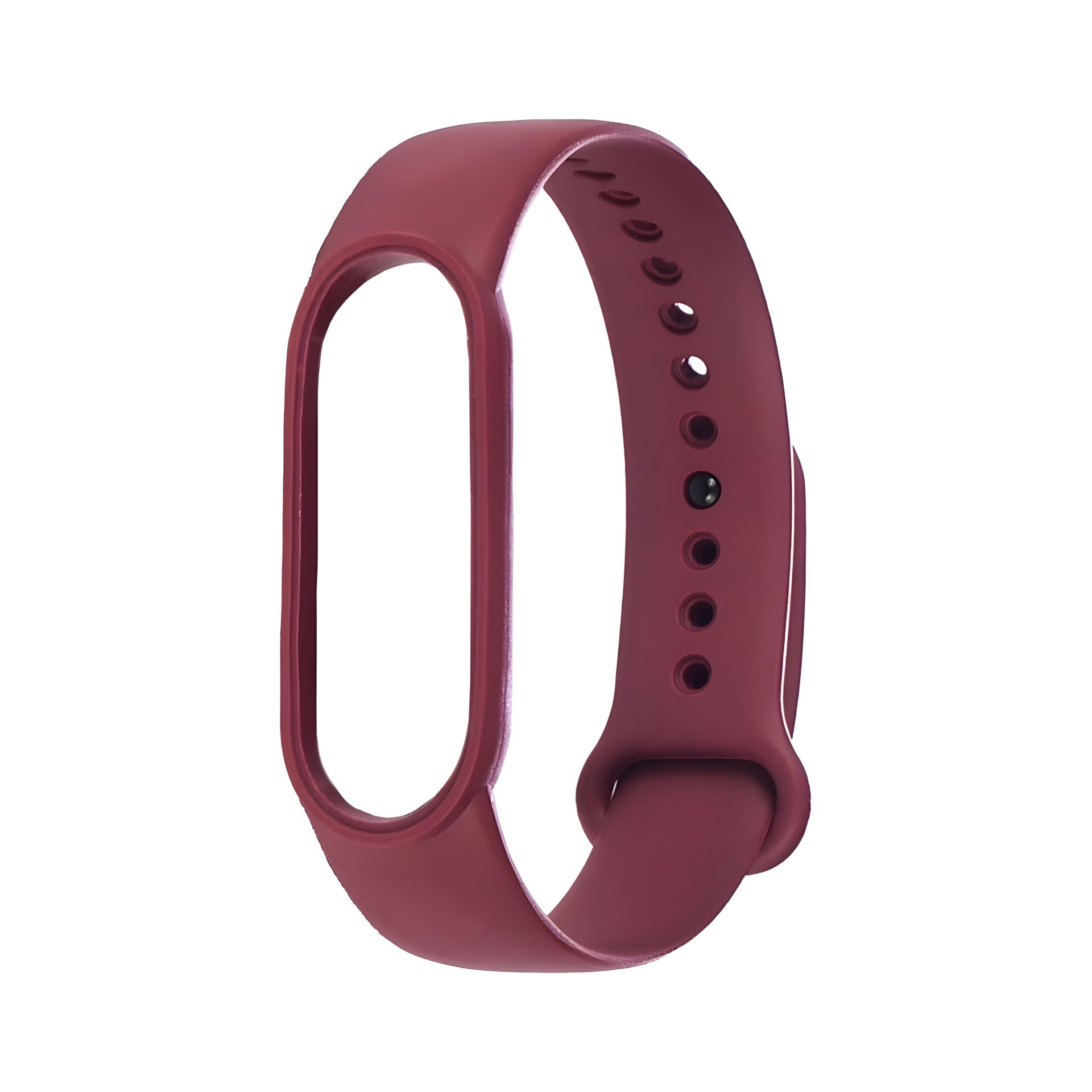 Силиконовый ремешок для Xiaomi Mi Band 5/6 в бронзово-фиолетовом цвете № 06 Силиконовый ремешок для Xiaomi Mi Band 5/6 в бронзово-фиолетовом цвете № 06