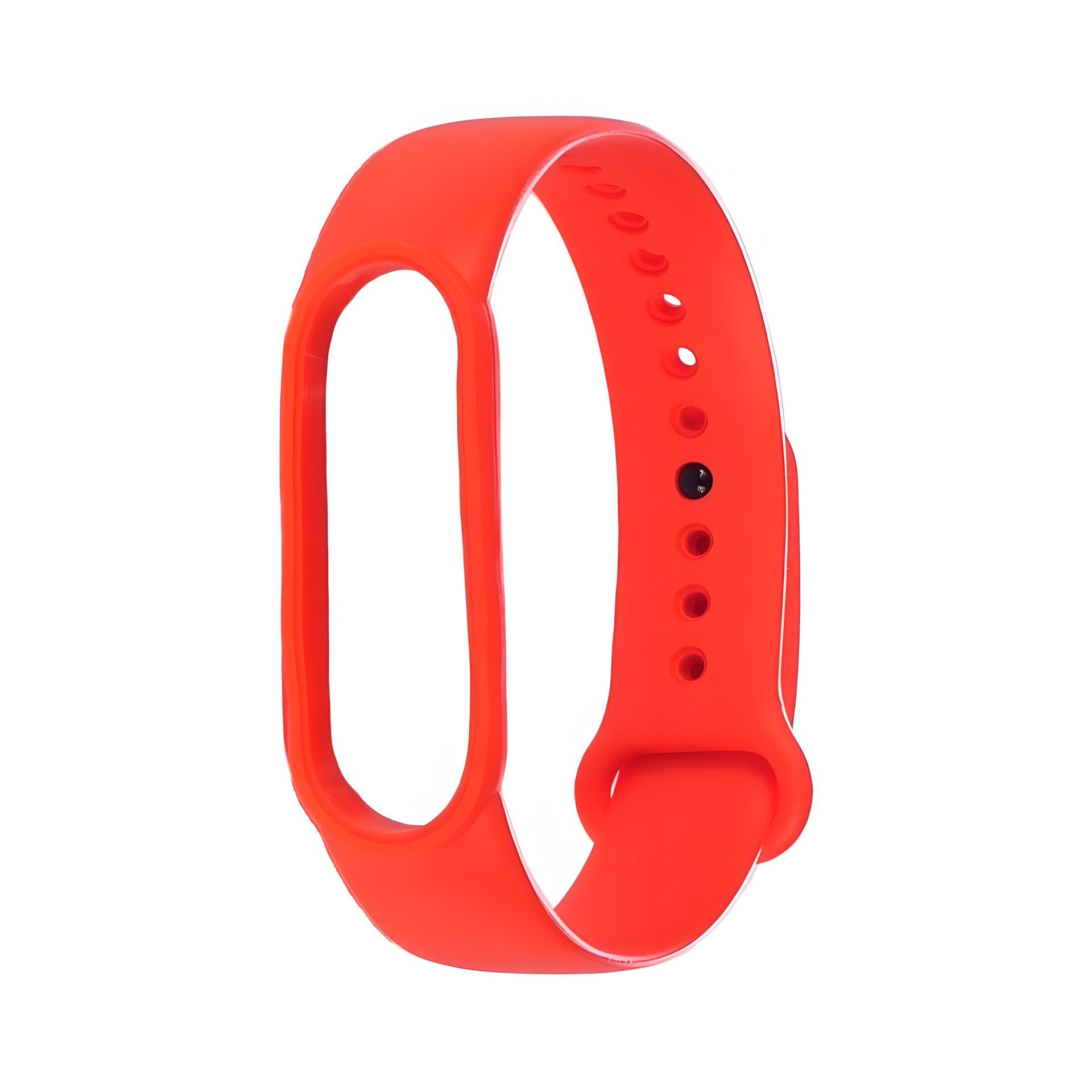 Силіконовий ремінець для Xiaomi Mi Band 5/6, колір № 03 оранжевий Силіконовий ремінець для Xiaomi Mi Band 5/6, колір № 03 оранжевий