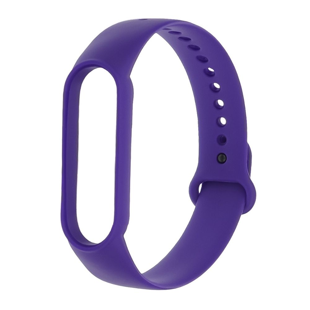 Ремешок силиконовый для Xiaomi Mi Band 5/ 6 цвет № 26 тёмно-фиолетовый Ремешок силиконовый для Xiaomi Mi Band 5/ 6 цвет № 26 тёмно-фиолетовый