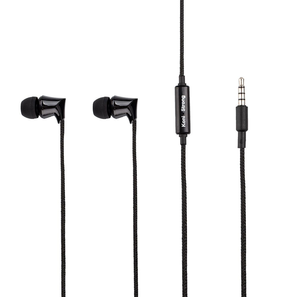 Наушники KONI strong с микрофоном (KS-341 черные) Наушники KONI strong с микрофоном (KS-341 черные)