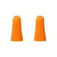 Многоразовые пористые беруши (1 пара) Orange