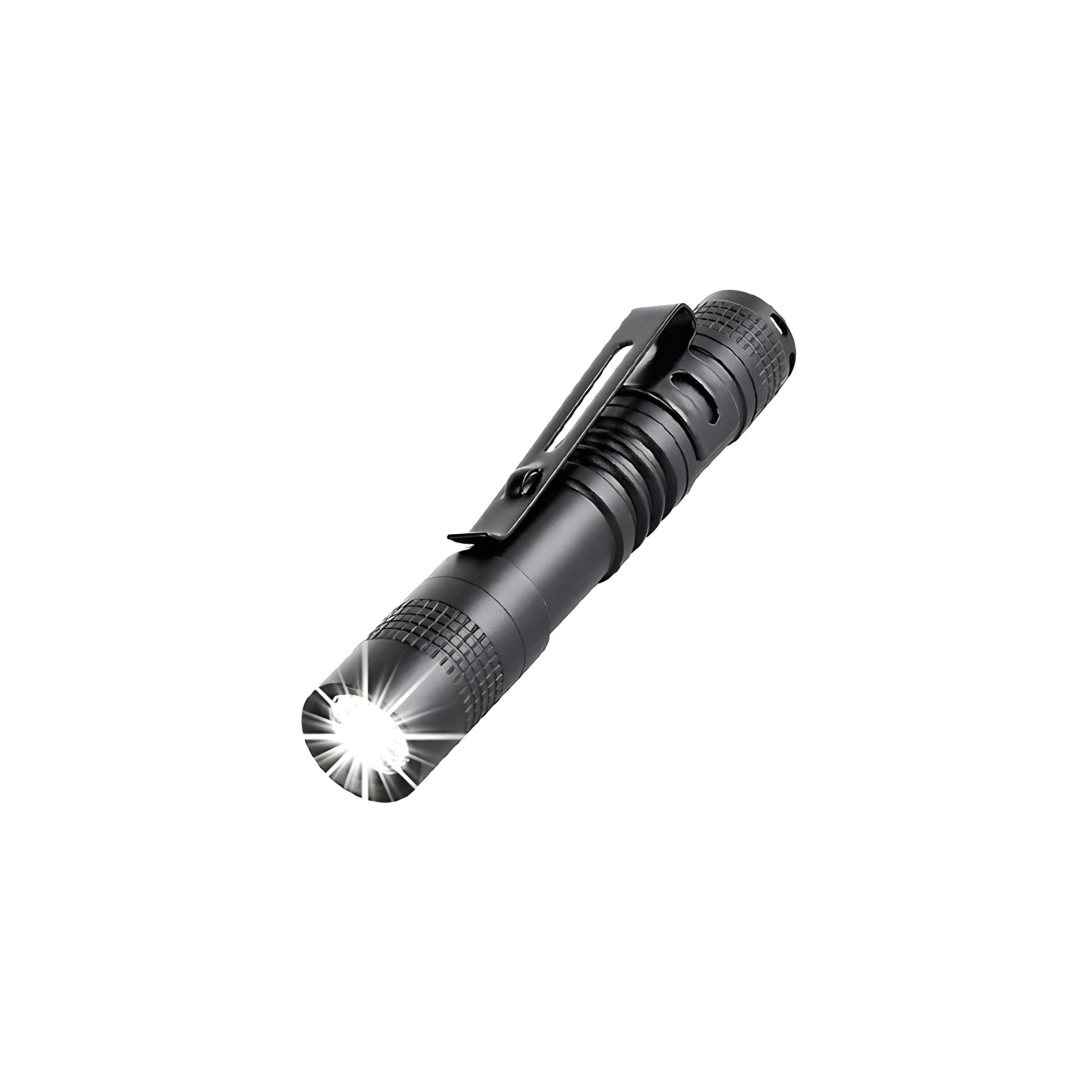 Фонарик LED 701 Short 88mm, Pen Flashlight WhiteLight, комплект с батарейкой AAA, черный Фонарик LED 701 Short 88mm, Pen Flashlight WhiteLight, комплект с батарейкой AAA, черный