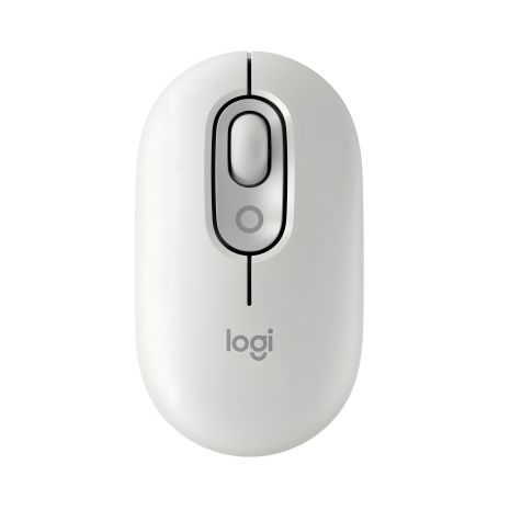 Logitech POP Mouse, мышь белая, Off-White (910-007411)