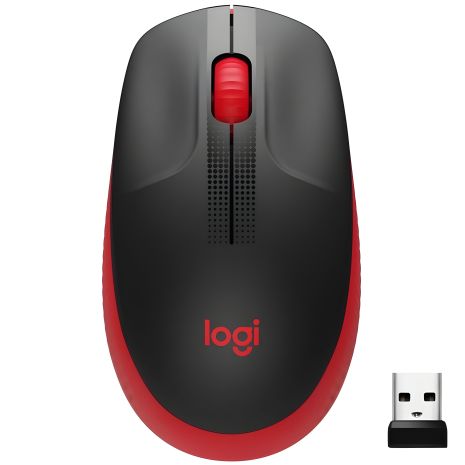 Беспроводная мышь Logitech M190 Wireless Red (910-005908)