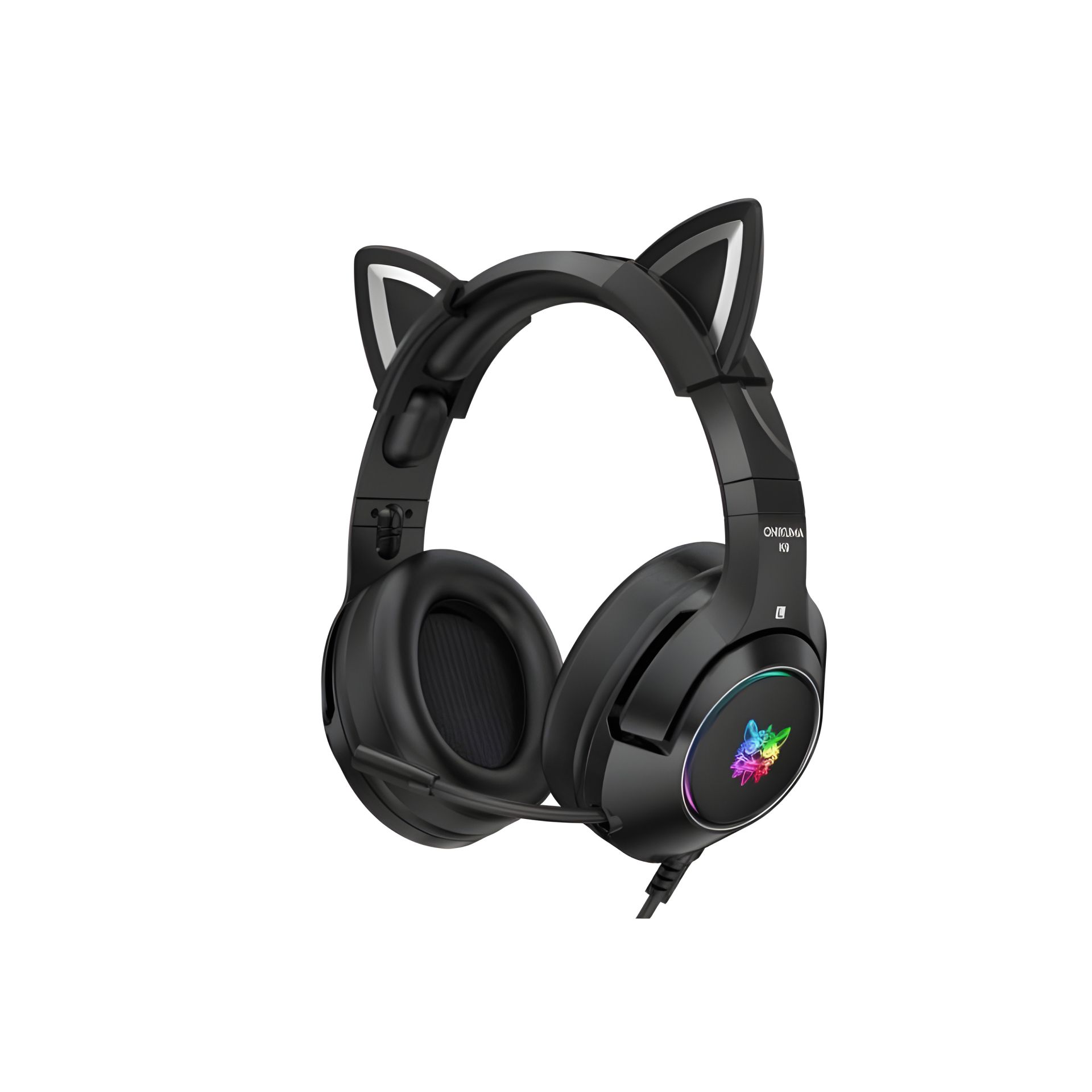 Наушники ONIKUMA Gaming CAT with LED K9 |3.5mm| black Наушники ONIKUMA Gaming CAT with LED K9 |3.5mm| black