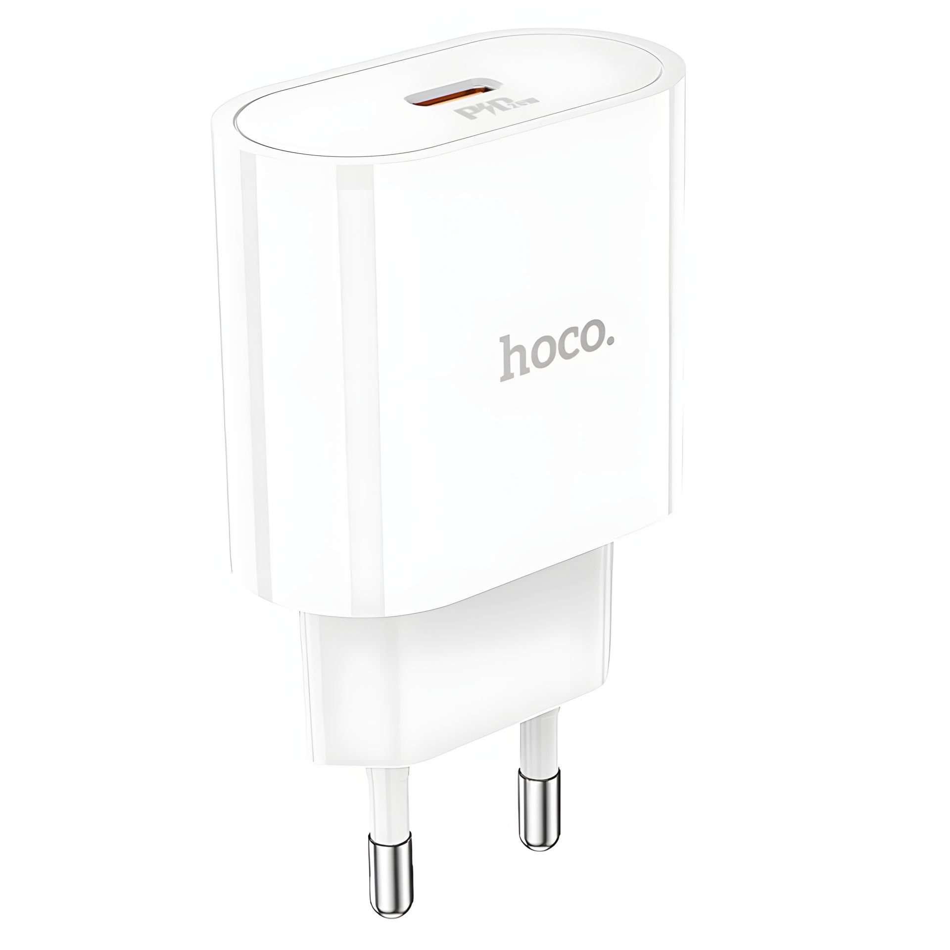 Зарядний пристрій Hoco C94A, Type-C, PD, 20W, білий Зарядний пристрій Hoco C94A, Type-C, PD, 20W, білий