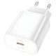 Зарядное устройство Hoco N22 Type-C PD белое для сети Зарядное устройство Hoco N22 Type-C PD белое для сети