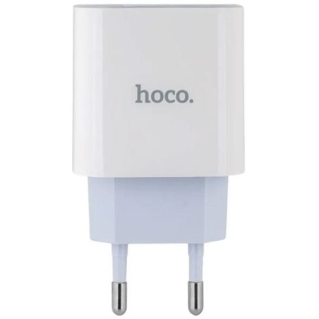 Быстрое зарядное устройство Hoco C76A Plus PD, 1USB-C/3.0A, 20W, White Быстрое зарядное устройство Hoco C76A Plus PD, 1USB-C/3.0A, 20W, White