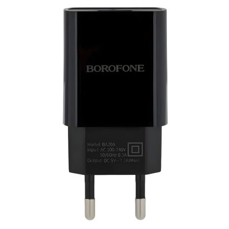 Блок питания Borofone BA20A 2,1A Black Блок питания Borofone BA20A 2,1A Black