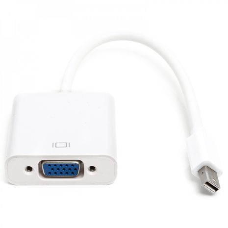 Переходник PowerPlant mini DisplayPort (Thunderbolt) (мужской) - VGA (женский), 0.15 м
