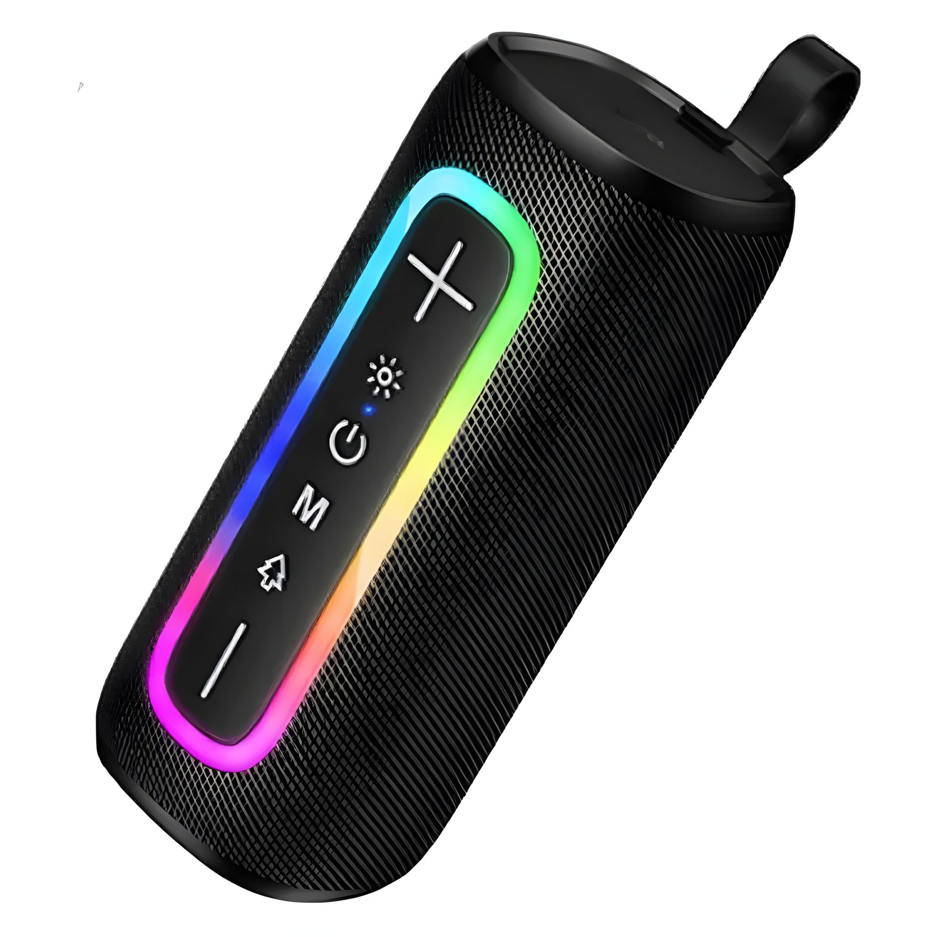 Портативная Bluetooth колонка Hoco HC36 с LED подсветкой, черная Портативная Bluetooth колонка Hoco HC36 с LED подсветкой, черная