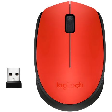 Миша Logitech M171 Red (910-004641)