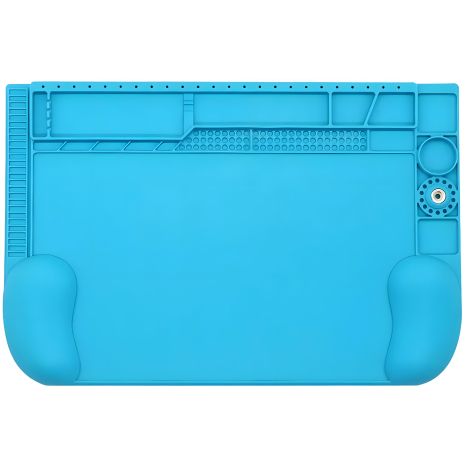 Силиконовый коврик Mechanic V66D термостойкий для пайки и ремонта смартфонов, техники / 455x300 мм Силиконовый коврик Mechanic V66D термостойкий для пайки и ремонта смартфонов, техники / 455x300 мм