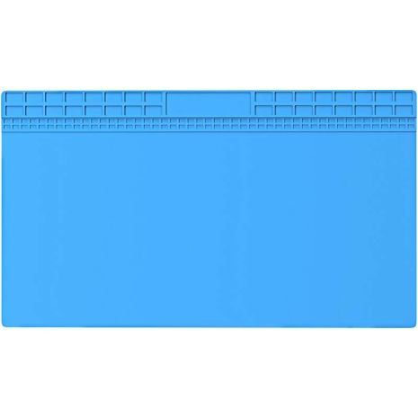 Коврик теплоизоляционный силиконовый TELIJIA TE-713 для пайки и ремонта техники 700x400 мм Blue Коврик теплоизоляционный силиконовый TELIJIA TE-713 для пайки и ремонта техники 700x400 мм Blue