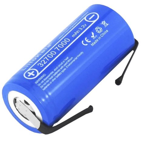Аккумулятор LiitoKala Lii-70A-N 32700 / LiFePO4 / 21А / 3.2В / 7000 mАh / под пайку / Original Аккумулятор LiitoKala Lii-70A-N 32700 / LiFePO4 / 21А / 3.2В / 7000 mАh / под пайку / Original