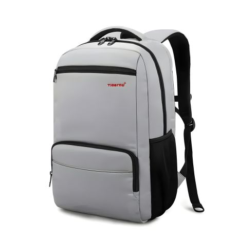 Рюкзак Tigernu T-B3319 для 15.6" ноутбука, серебристо-серый