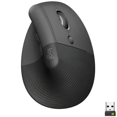 Миша Logitech Lift for Business у відтінку Graphite (910-006494)