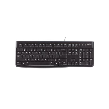Клавиатура Logitech K120 (UKR OEM) модель (920-002643) Клавиатура Logitech K120 (UKR OEM) модель (920-002643)