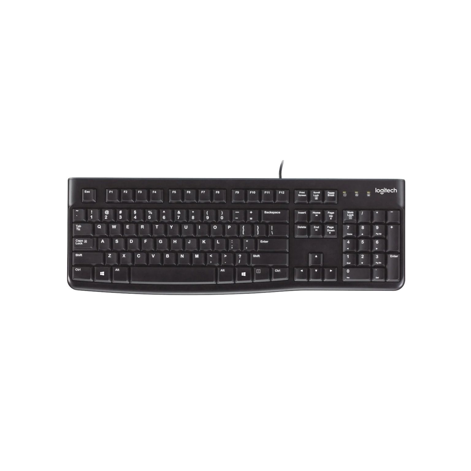 Клавиатура Logitech K120 (UKR OEM) модель (920-002643) Клавиатура Logitech K120 (UKR OEM) модель (920-002643)