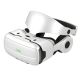 Очки виртуальной реальности Shinecon SC-G02EF белые с наушниками