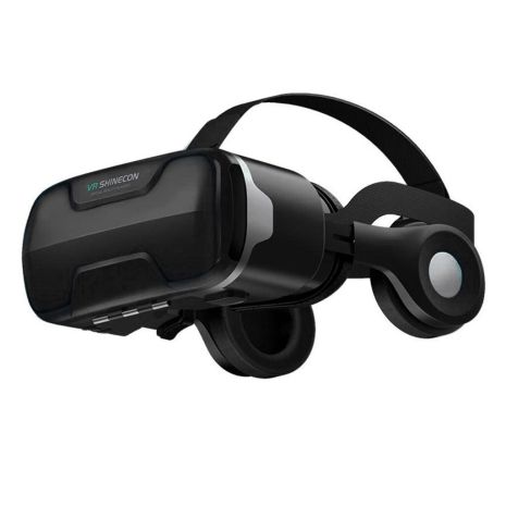 Очки виртуальной реальности с наушниками Shinecon SC-G02ED черные