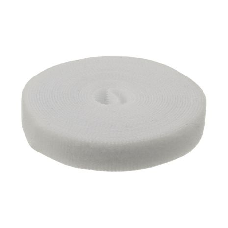 Органайзер для кабелей Aida для стяжки проводов с липучкой, 10 мм x 3 м, белый Органайзер для кабелей Aida для стяжки проводов с липучкой, 10 мм x 3 м, белый