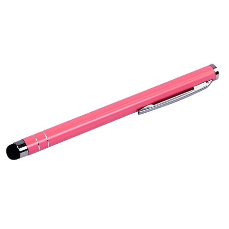 Металлический ёмкостный стилус, розовый