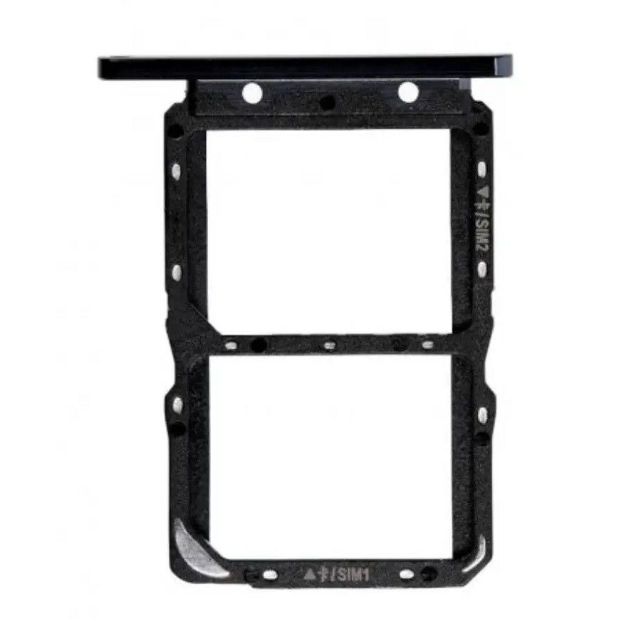 Sim карты держатель Huawei Honor 20, Nova 5T, черный на 2 Sim Sim карты держатель Huawei Honor 20, Nova 5T, черный на 2 Sim