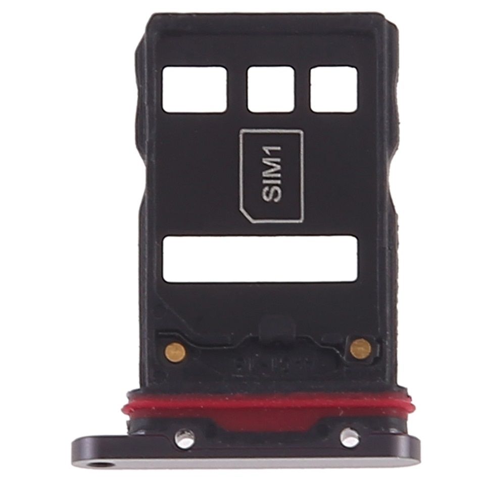 Черный держатель Sim карт на 2 карты для Huawei P30 Pro Черный держатель Sim карт на 2 карты для Huawei P30 Pro