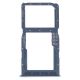 Синий держатель Sim карт на 2 Sim для Huawei P30 Lite, Nova 4e