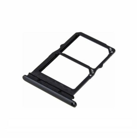 Черный держатель SIM карт для Huawei P30 на 2 Sim Черный держатель SIM карт для Huawei P30 на 2 Sim