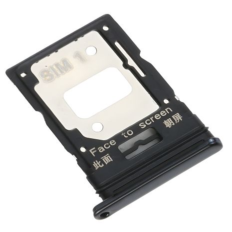 SIM держатель (чёрный) для Xiaomi Mi 11 Lite Boba Black SIM держатель (чёрный) для Xiaomi Mi 11 Lite Boba Black
