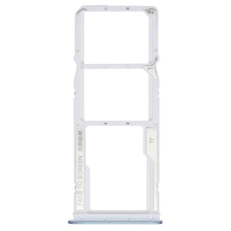 Держатель для SIM карты для Xiaomi Redmi Note 10 Pro Gracier Blue голубой Держатель для SIM карты для Xiaomi Redmi Note 10 Pro Gracier Blue голубой