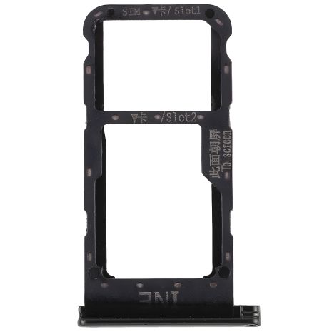 SIM-держатель для Huawei P Smart Plus, Nova 3i (2018) чёрный