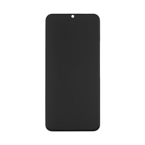 С дисплеем и тачскрином для Vivo Y53S (5G), чёрный, с рамкой